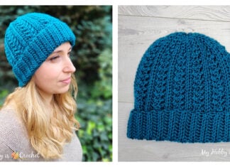 Deep Sea Beanie Hat Free Crochet Pattern