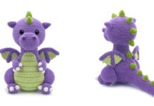 Elio the Dragon Amigurumi Free Crochet Pattern