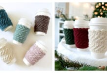 Montero Cup Cozy Free Crochet Pattern and Video Tutorial