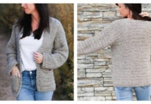 My Boyfriend Cardigan Free Crochet Pattern