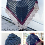 Pining for Winter Shawl Free Crochet Pattern