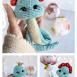 Princess Snake Free Crochet Pattern