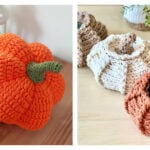 Pumpkin Basket Crochet Patterns