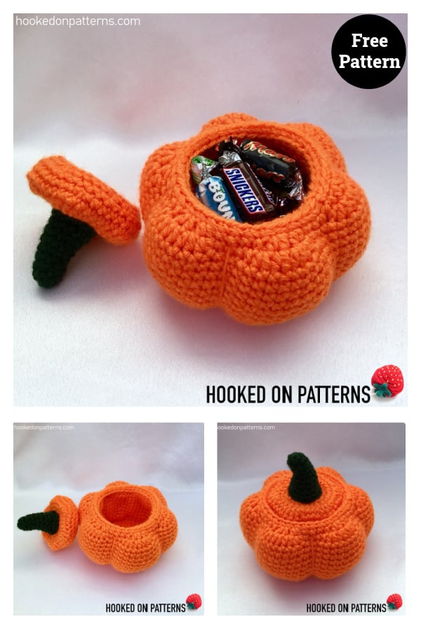 Pumpkin Pots Free Crochet Pattern