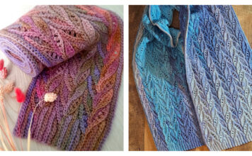 Rainforest Scarf Crochet Pattern