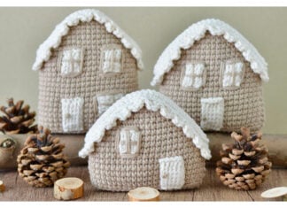 Scandinavian Village Amigurumi Free Crochet Pattern