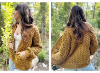 The Maeve Cardigan Free Crochet Pattern