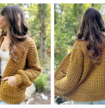 The Maeve Cardigan Free Crochet Pattern