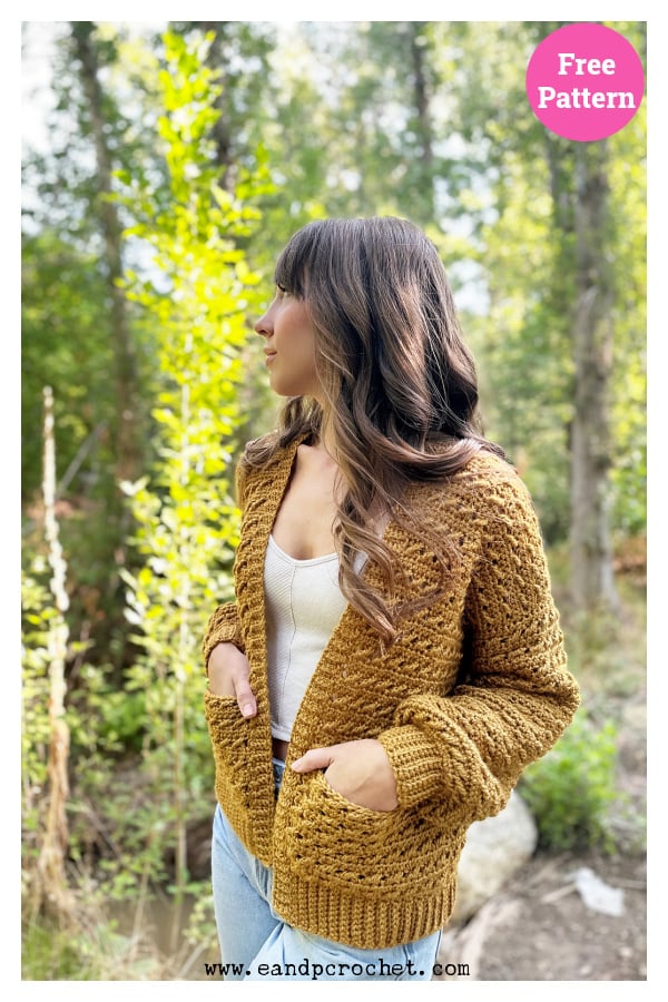 The Maeve Cardigan Free Crochet Pattern