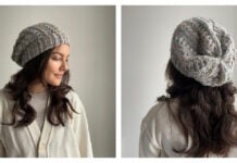 Birch Beanie Hat Free Crochet Pattern