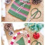 Christmas Giftbags Free Crochet Pattern