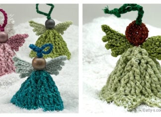 Guardian Angel Ornament Free Crochet Pattern and Video Tutorial