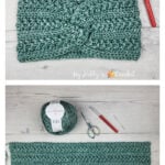 Lily Twist Headband Free Crochet Pattern