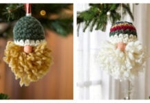 Lumberjack Gnome Ornament Free Crochet Pattern