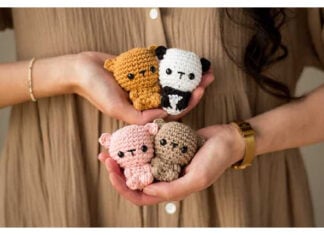 No-Sew Baby Bear Free Crochet Pattern