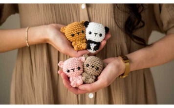 No-Sew Baby Bear Free Crochet Pattern