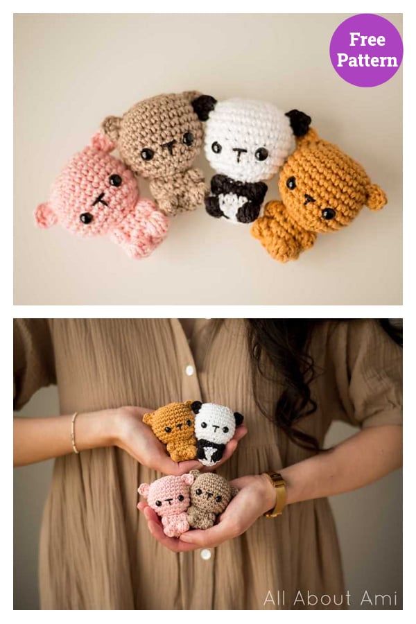 No-Sew Baby Bear Free Crochet Pattern