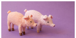 Penny the Pig Amigurumi Free Crochet Pattern and Video Tutorial