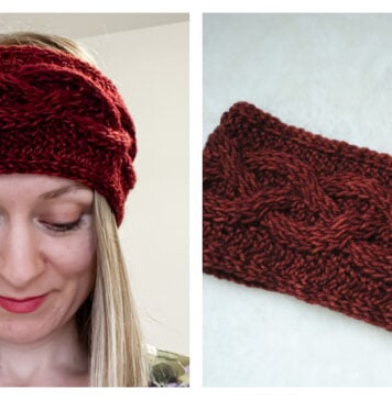 Samara Headband Free Crochet Pattern and Video Tutorial