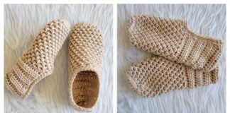 Sandra Slippers Free Crochet Pattern