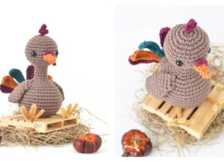 Stewie the Turkey Amigurumi Free Crochet Pattern