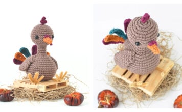 Stewie the Turkey Amigurumi Free Crochet Pattern