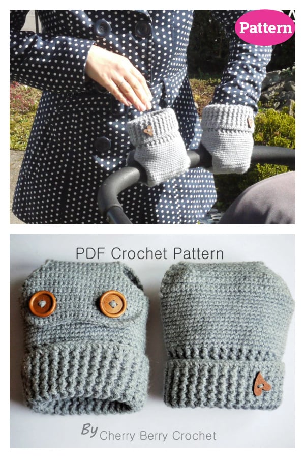 Stroller Hand Muff Crochet Pattern 