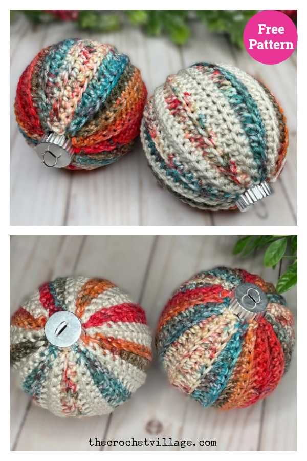 The Jolly Christmas Ornament Free Crochet Pattern