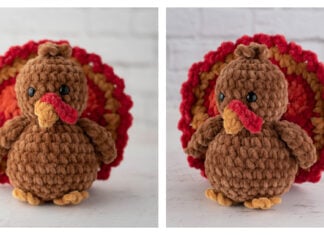 Toby the Turkey Amigurumi Free Crochet Pattern