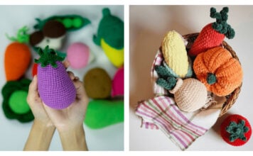 Veggie Friends Free Crochet Patterns