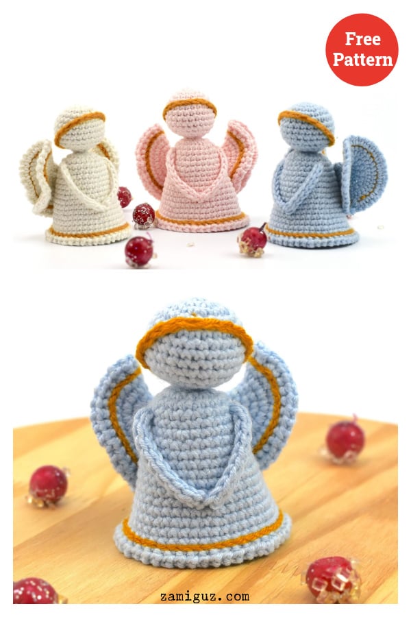 Angel Ornament Free Crochet Pattern