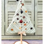 Christmas Button Tree Free Crochet Pattern