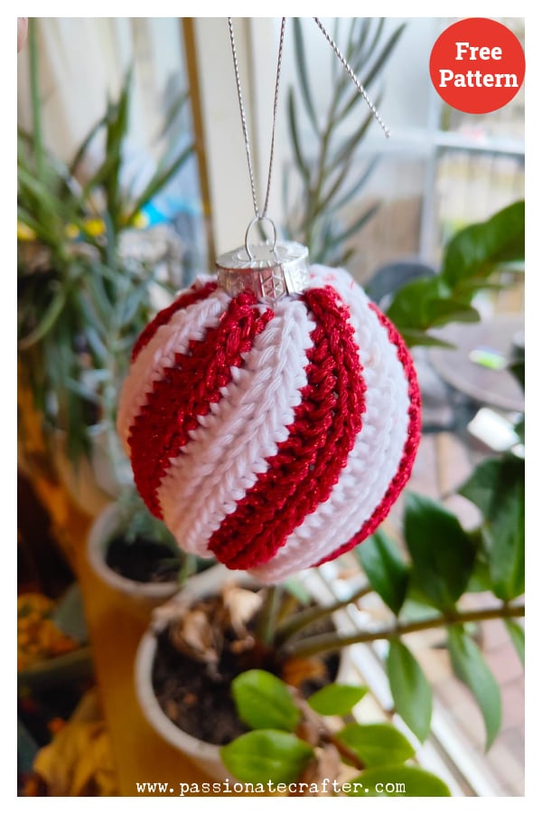 Christmas Tree Ornament Free Crochet Pattern