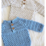 Hudson Baby Sweater Free Crochet Pattern