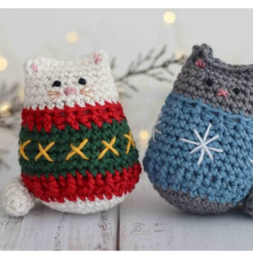 Itty Bitty Cozy Kitty Amigurumi Free Crochet Pattern