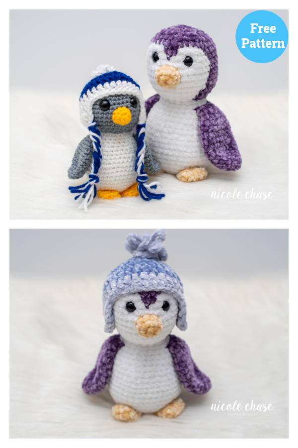 Piper the Penguin Amigurumi Free Crochet Pattern