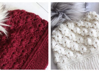 Sweetheart Beanie Free Crochet Pattern and Video Tutorial