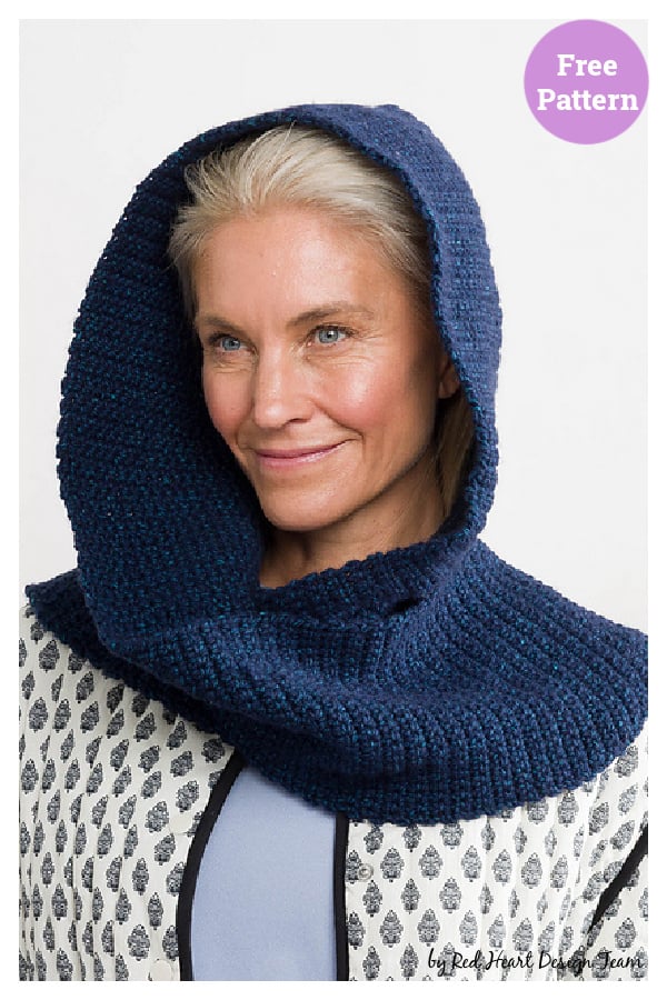 Whimsy Wrap Hooded Scarf Free Crochet Pattern