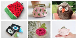 10+ Adorable Coin Purse Crochet Patterns