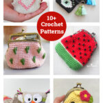 10+ Adorable Coin Purse Crochet Patterns