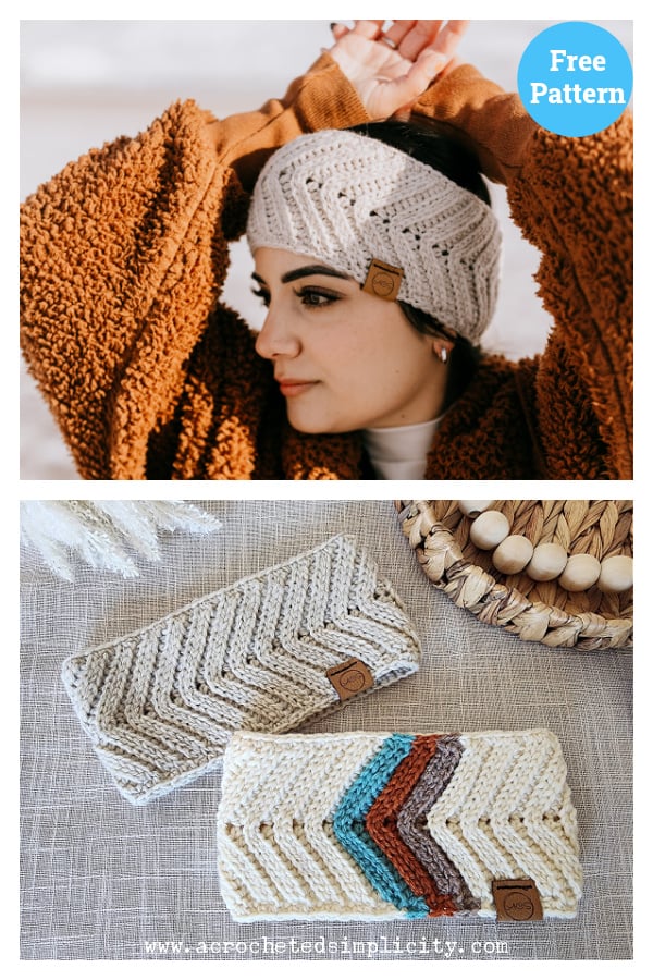 Adelaide Ear Warmer Free Crochet Pattern