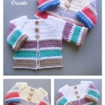 Bobble Inbetween Cardigan Free Crochet Pattern