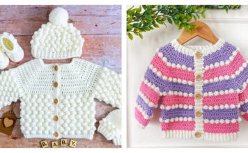 Bobbles Baby Jacket Crochet Patterns