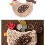 Cluck Cluck Change Purse Free Crochet Pattern