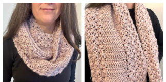 Fireside Infinity Scarf Free Crochet Pattern and Video Tutorial