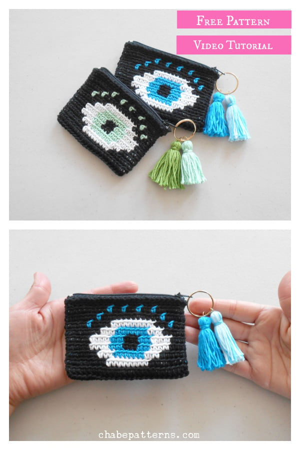 Fortuna Coin Purse Free Crochet Pattern and Video Tutorial