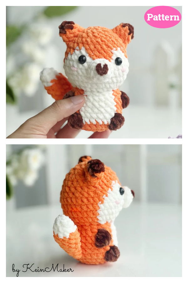 Fox No Sew Crochet Pattern