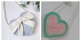 Heart Bag Free Crochet Patterns