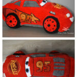 Lightning McQueen Car Free Crochet Pattern