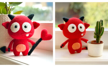 Little Love Devil Amigurumi Free Crochet Pattern